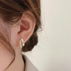 Double Layer Heart Earrings for Women