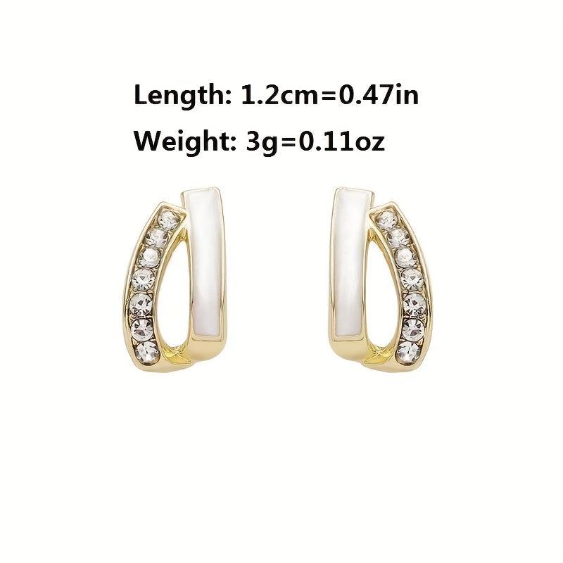 Double Layer Heart Earrings for Women