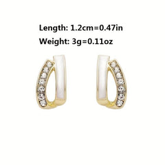 Double Layer Heart Earrings for Women