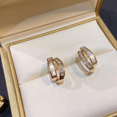 Double Layer Heart Earrings for Women