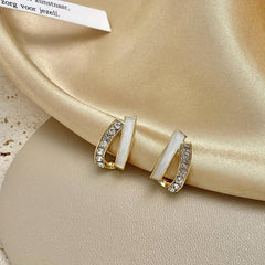 Double Layer Heart Earrings for Women