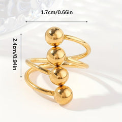 Stainless Steel Ring N028 - Personalize Your Look!