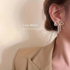 Fireworks Inspired Diamond and Pearl Earrings Set