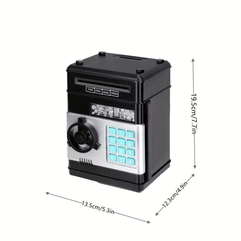 Electronic Piggy Bank ATM Cash Coin Can for Kids