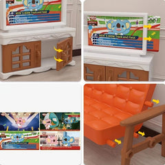 Girl's Mini Play House DIY Birthday Gift Doll House Role Play