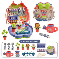 Playset With Backpack Cosplay Toys