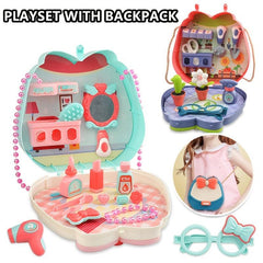 Playset With Backpack Cosplay Toys