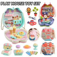 Playset With Backpack Cosplay Toys