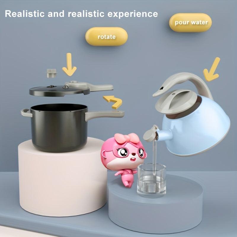 Pretend Cooking Toy Set for Girls