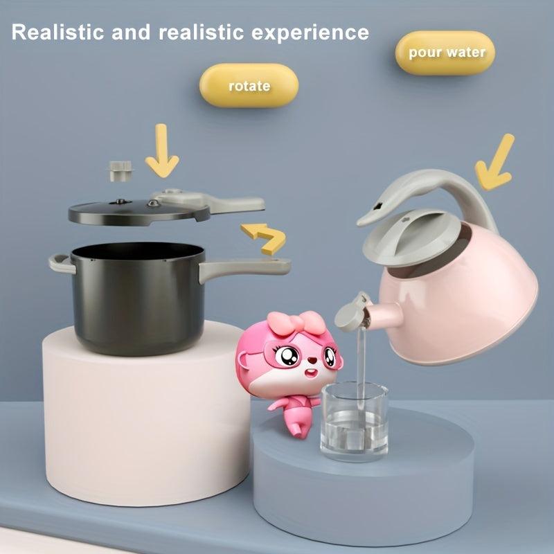 Pretend Cooking Toy Set for Girls
