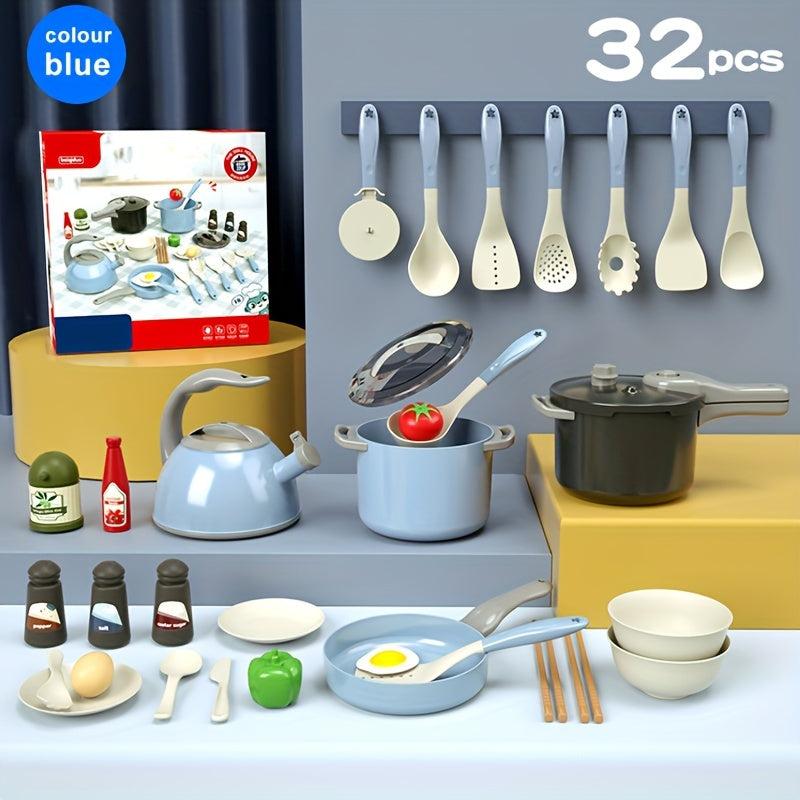 Pretend Cooking Toy Set for Girls