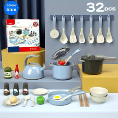Pretend Cooking Toy Set for Girls