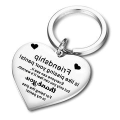 Heart Key Chain Stainless Steel Gift