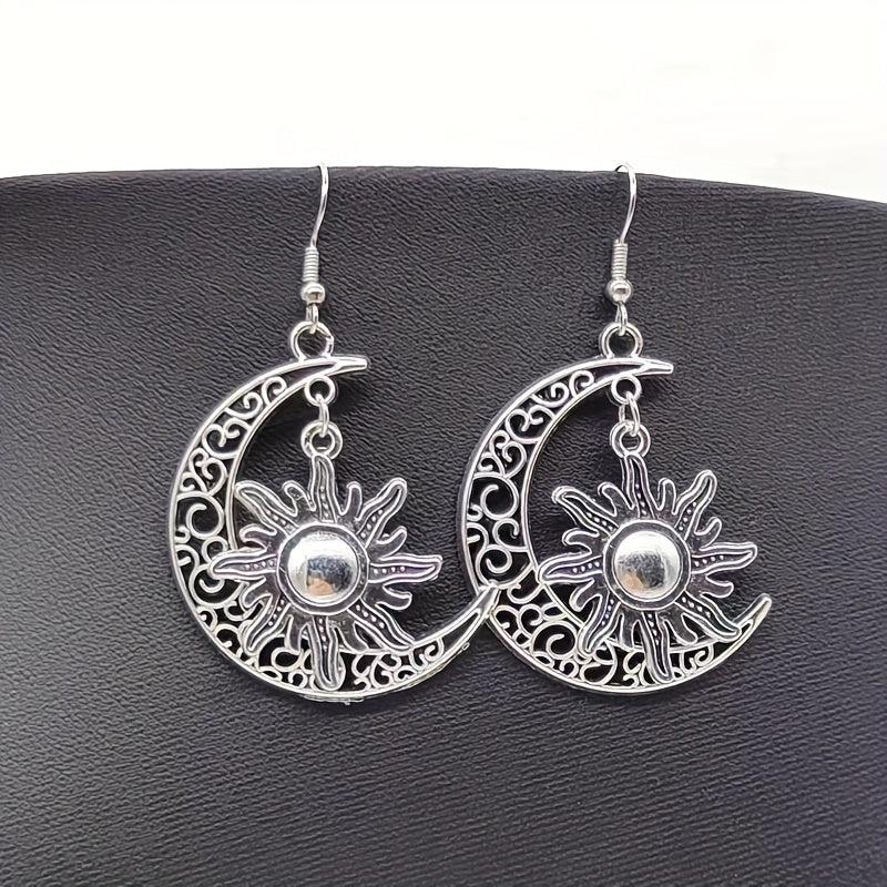 Vintage Sun & Moon Earrings