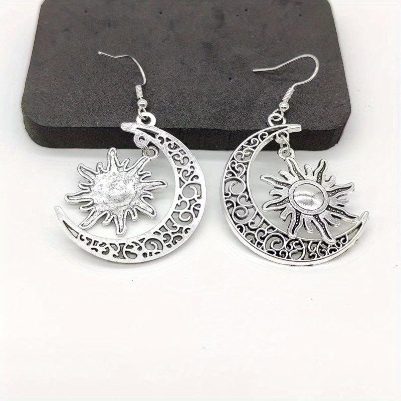 Vintage Sun & Moon Earrings