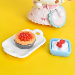 10pcs Simulative Food Play DIY Toys For Children Egg Tart Toys Kitchen Toys