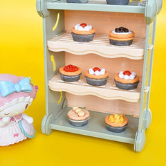 10pcs Simulative Food Play DIY Toys For Children Egg Tart Toys Kitchen Toys