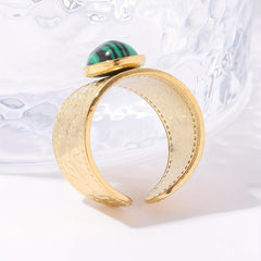 Custom Stainless Steel Open Ring W026
