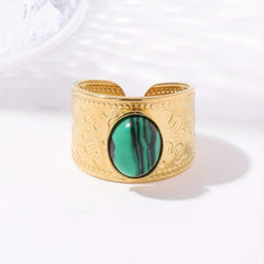 Custom Stainless Steel Open Ring W026