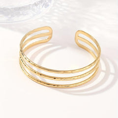 Customizable Stainless Steel Bangle Bracelet