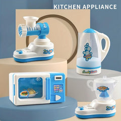 Mini Kitchen Play Set: Boiling Water Simulation Water Bottle Toys for Kids