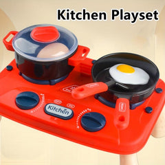 Camping Toy Cooking Set with Light And Sound Great Gift For Kids