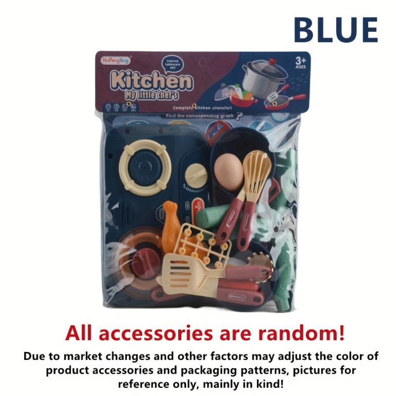Camping Toy Cooking Set with Light And Sound Great Gift For Kids