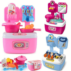 Kids Home Dining Kitchen Utensils Dressing Table Set