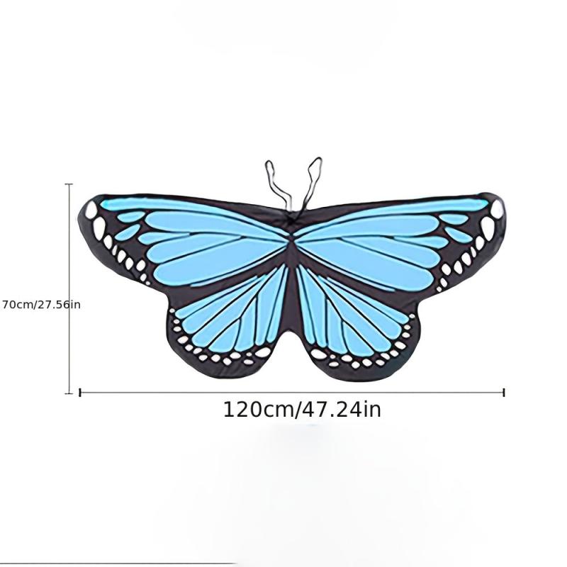 Girls Butterfly Wings Princess Party Outdoor Activities