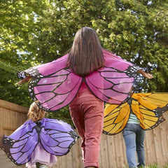 Girls Butterfly Wings Princess Party Outdoor Activities