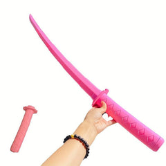 Telescopic Samurai Sword Cosplay Prop Family Toy