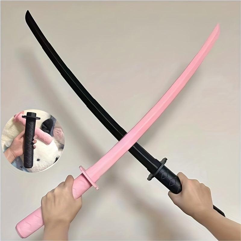 Telescopic Samurai Sword Cosplay Prop Family Toy
