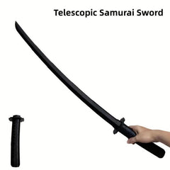 Telescopic Samurai Sword Cosplay Prop Family Toy
