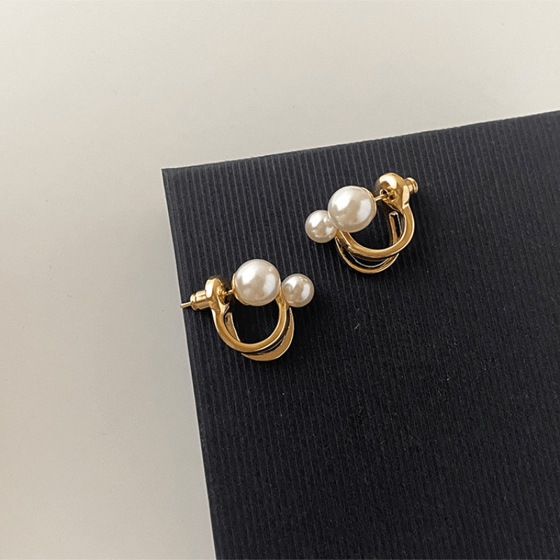 Pearl Earrings Women's French Sense Stud Earrings
