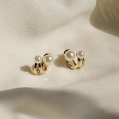 Pearl Earrings Women's French Sense Stud Earrings