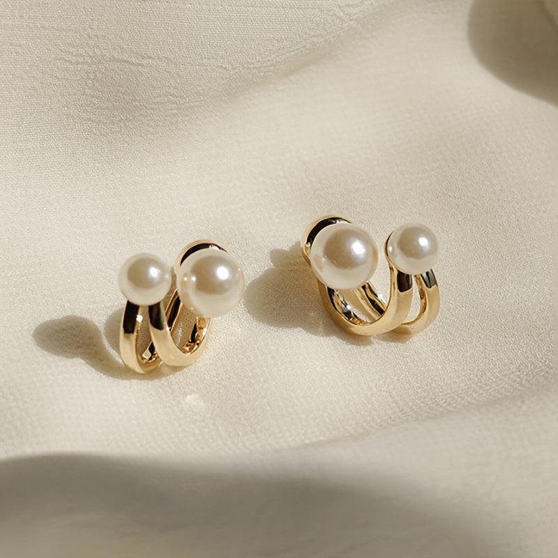 Pearl Earrings Women's French Sense Stud Earrings