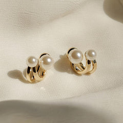 Pearl Earrings Women's French Sense Stud Earrings