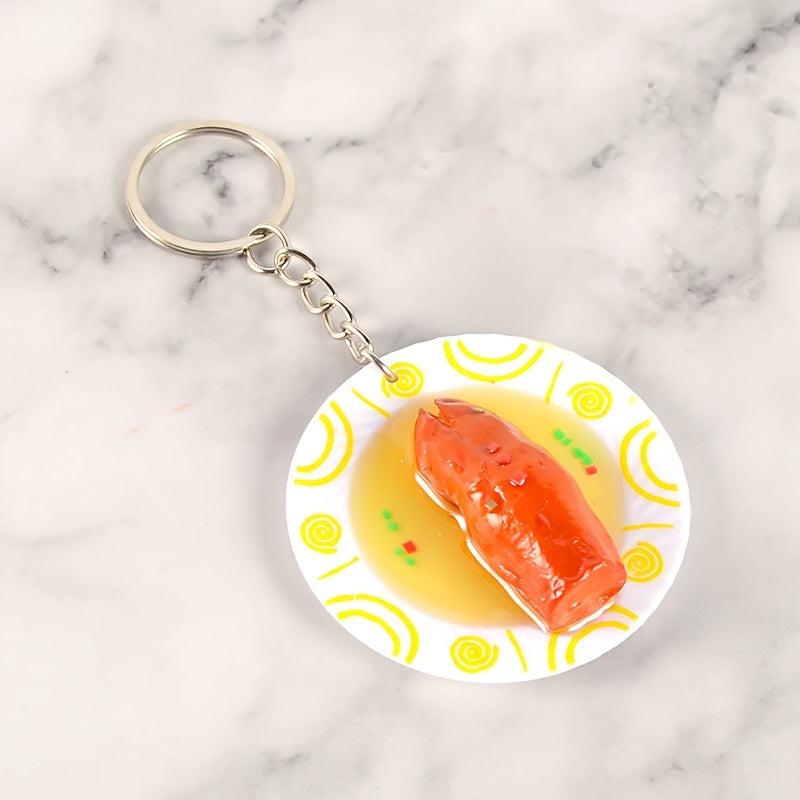 Food Egg Fried Rice Pendant Model Simulation Tool Fun Taste Props