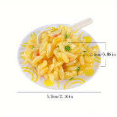 Food Egg Fried Rice Pendant Model Simulation Tool Fun Taste Props