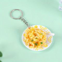Food Egg Fried Rice Pendant Model Simulation Tool Fun Taste Props