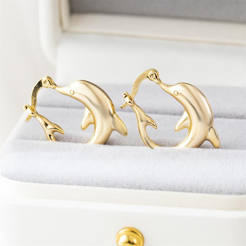Dolphin Earrings For Women Girls Gift