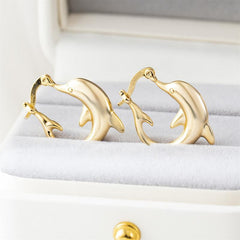 Dolphin Earrings For Women Girls Gift
