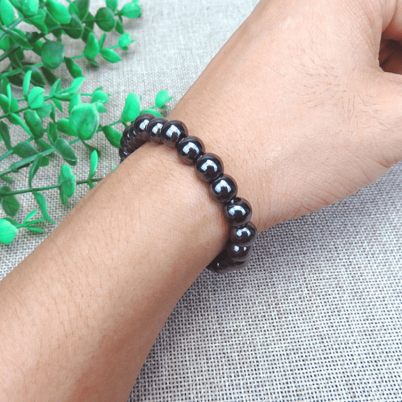 8mm Round Bead Magnetic Stone Buddha Bracelet Health Magnetic Therapy Gift