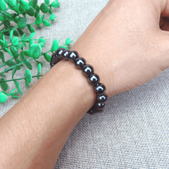 8mm Round Bead Magnetic Stone Buddha Bracelet Health Magnetic Therapy Gift