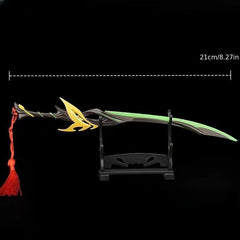 Anime Metal Uncut Weapon Craft Toy Set