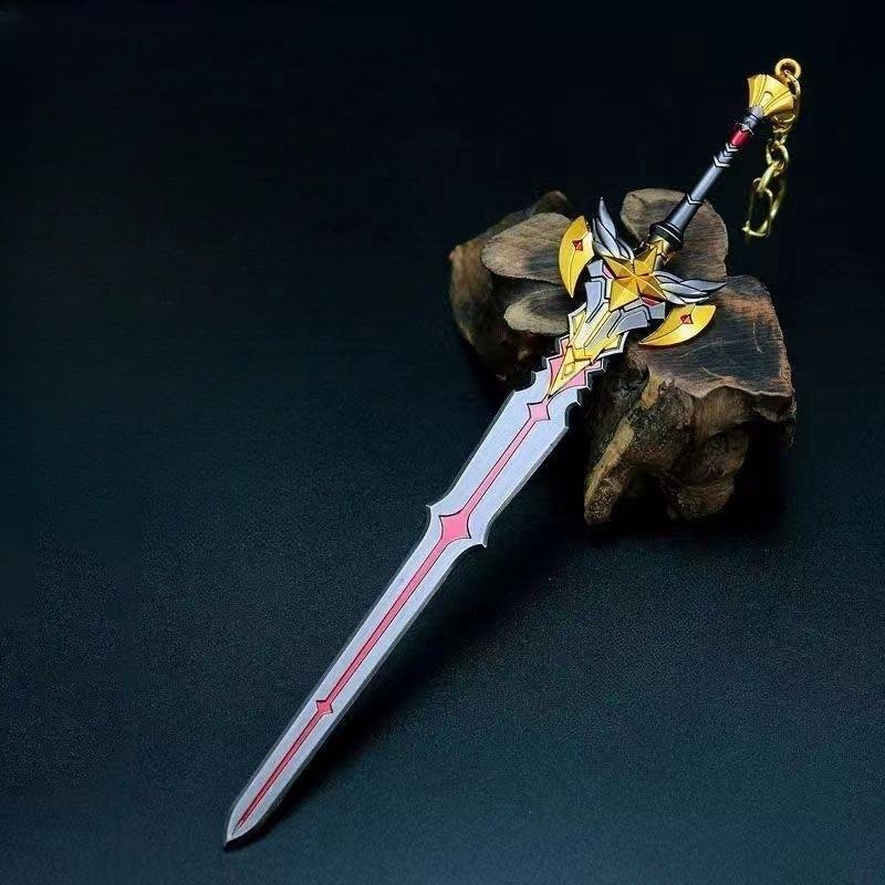 Anime Metal Uncut Weapon Craft Toy Set