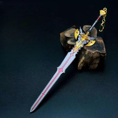 Anime Metal Uncut Weapon Craft Toy Set