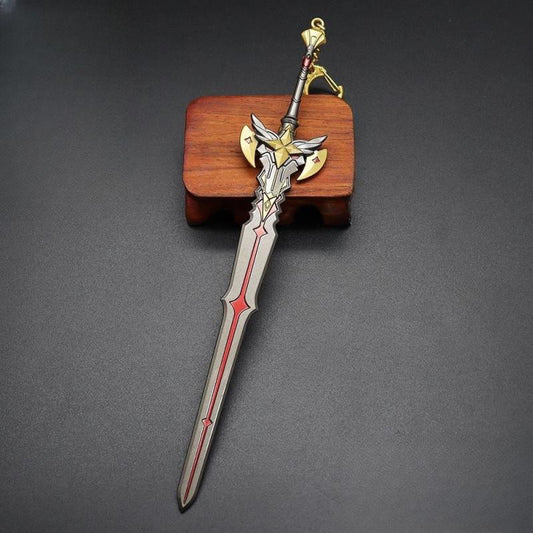 Anime Metal Uncut Weapon Craft Toy Set