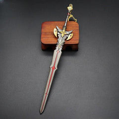 Anime Metal Uncut Weapon Craft Toy Set