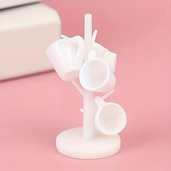 Mini Cup Set Water Cup Rack Dollhouse Accessories
